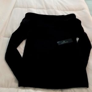 WORTHINGTON WOMEN'S LONG SLEEVE COLD SHOULDER TOP